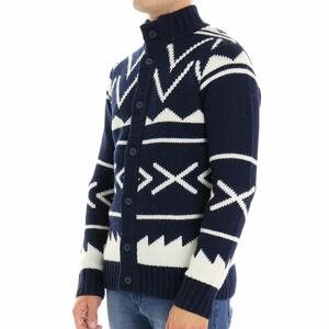 CARDIGAN NORVEGESE BIANCO